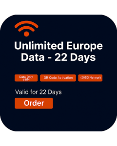 Unlimited Europe Data 22 days