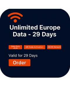 Unlimited Europe Data 29 days