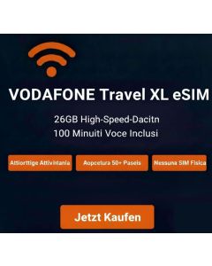 Vodafone Travel XL: Über 50 Länder. Eine digitale SIM. Totale Freiheit.