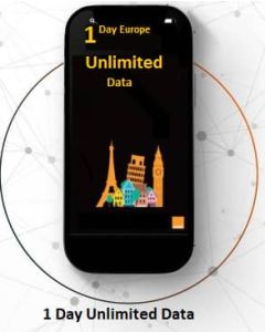eSIM EUROPA 1GB – 7 DAGER